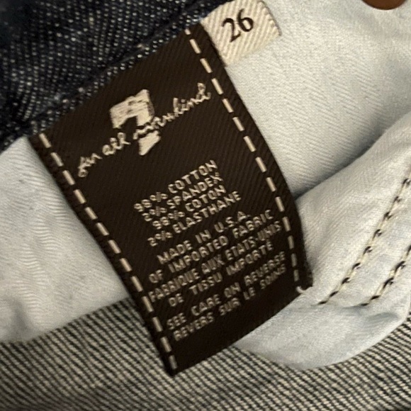 7 For All Mankind: Light-wash Jeans - Picture 3 of 6